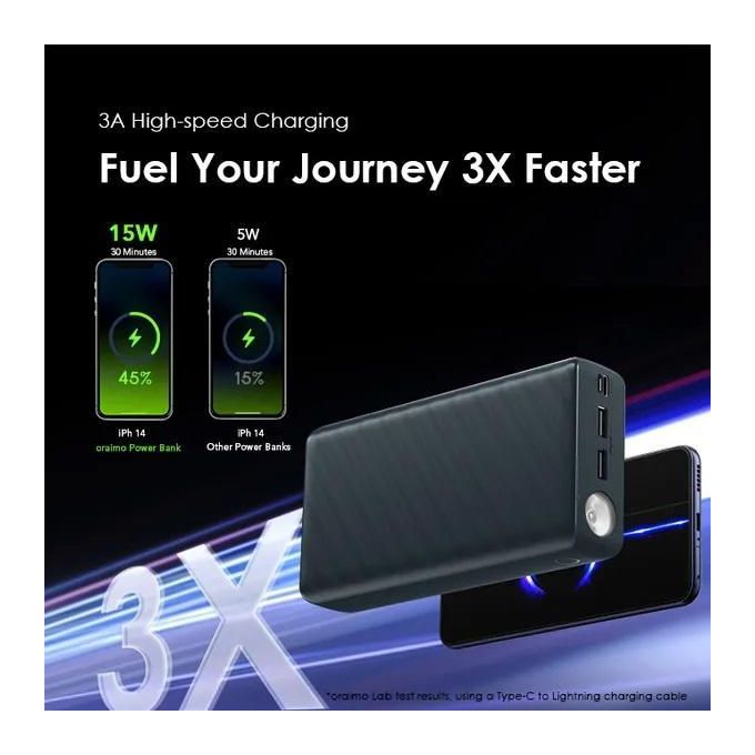 Oraimo 30000mAh Power Bank – view 2