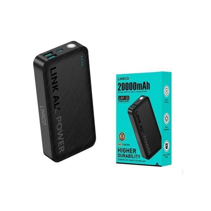 LINKCO LINKO 20000mAh Smart 15W Power Bank with LED Display – view 1